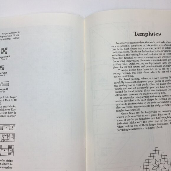 Stars & Stepping Stones Quilt Design Workbook By Marsha McCloskey - Picture 9 of 13